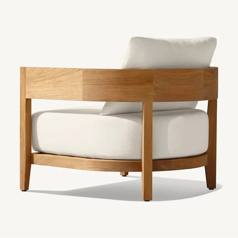 teak wood single sofa 2