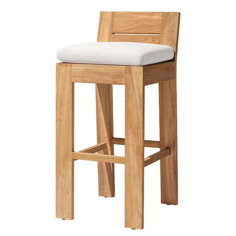 Marbella Teak bar stool 2