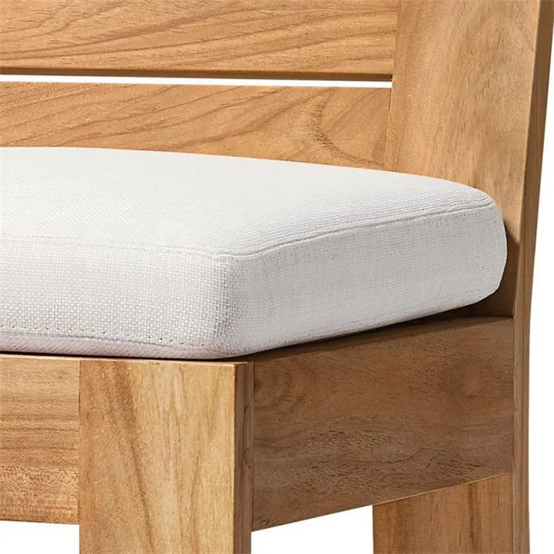 Marbella Teak bar stool 5