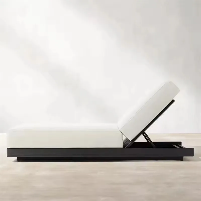 Santos Aluminum sun lounger Chaises 2