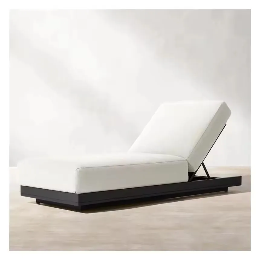 Santos Aluminum sun lounger Chaises 4