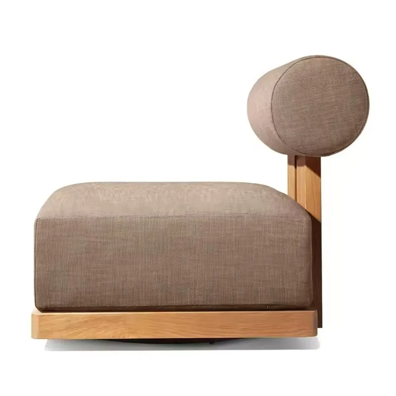 Vigo Teak Swivel Lounge Chair 4