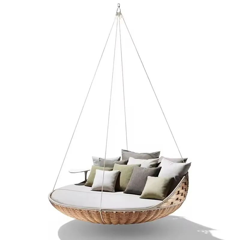 Villa Rattan Swing Chair 5