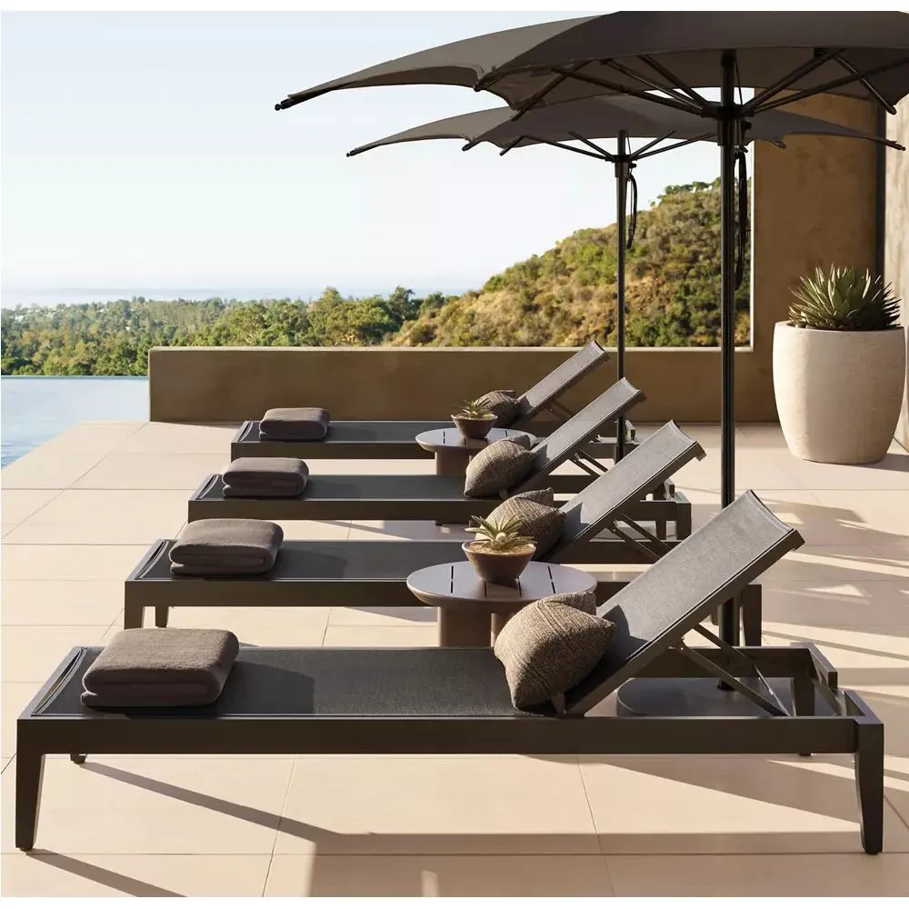 1Balmain Aluminum Round Side Table (1)