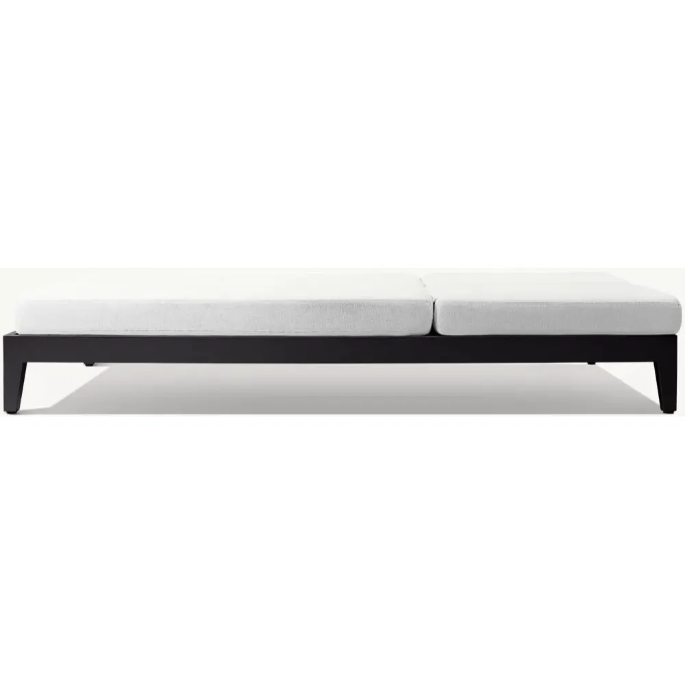 Balmain Aluminum Adjustable Double Chaise (3)