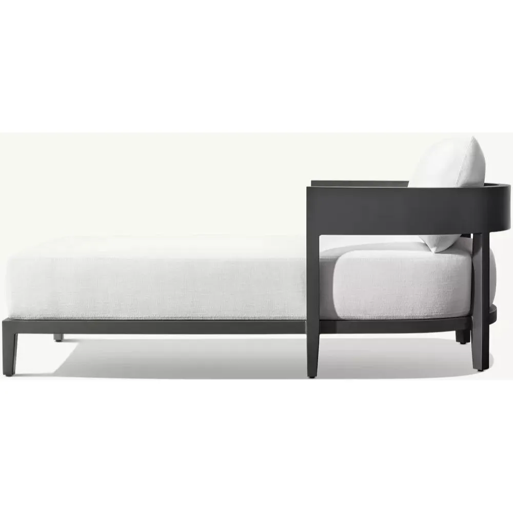 Balmain Aluminum Chaise (2)