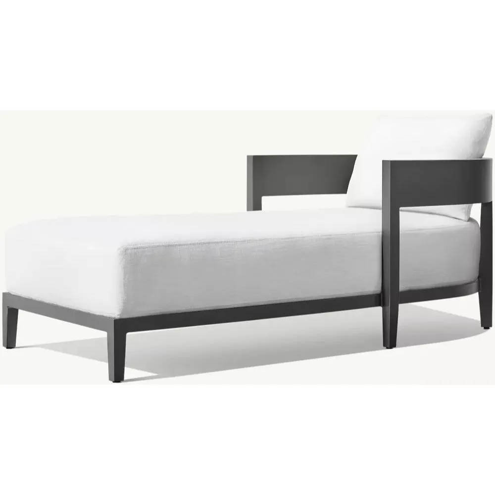 Balmain Aluminum Chaise (3)