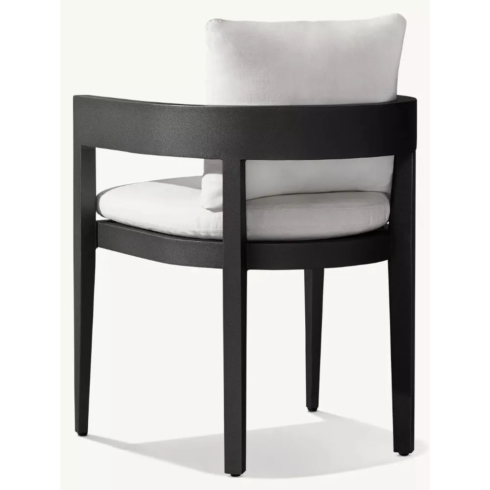 Balmain Aluminum Dining Armchair (5)