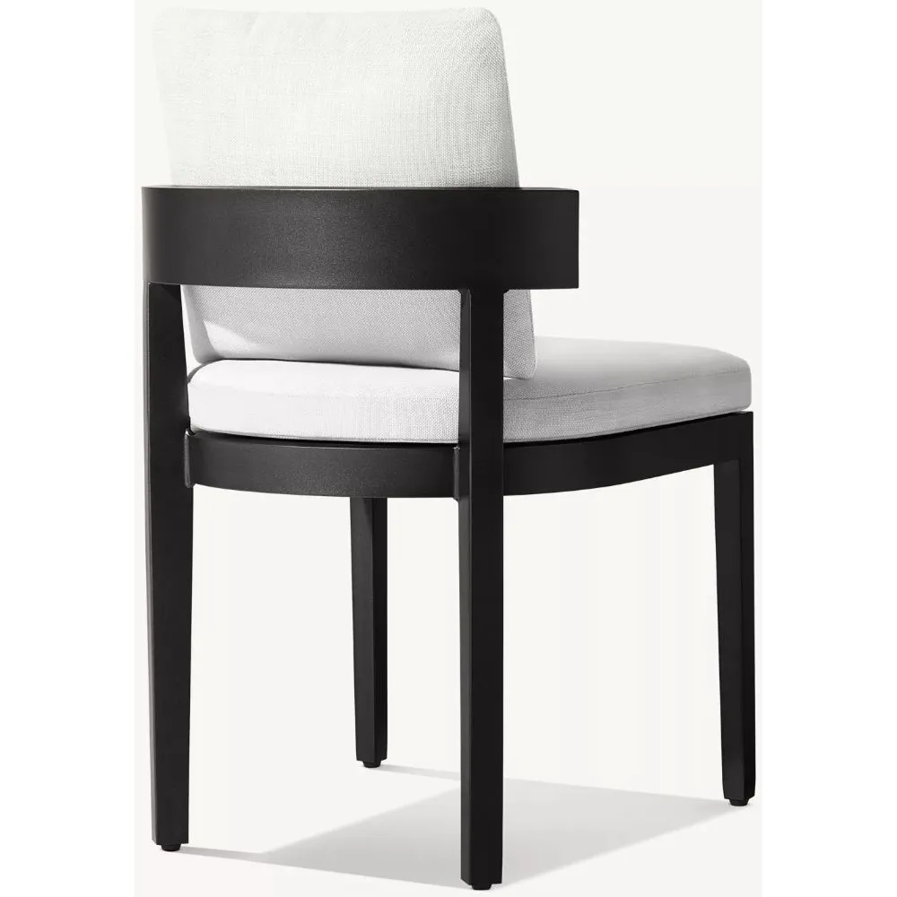 Balmain Aluminum Dining armless Chair (3)