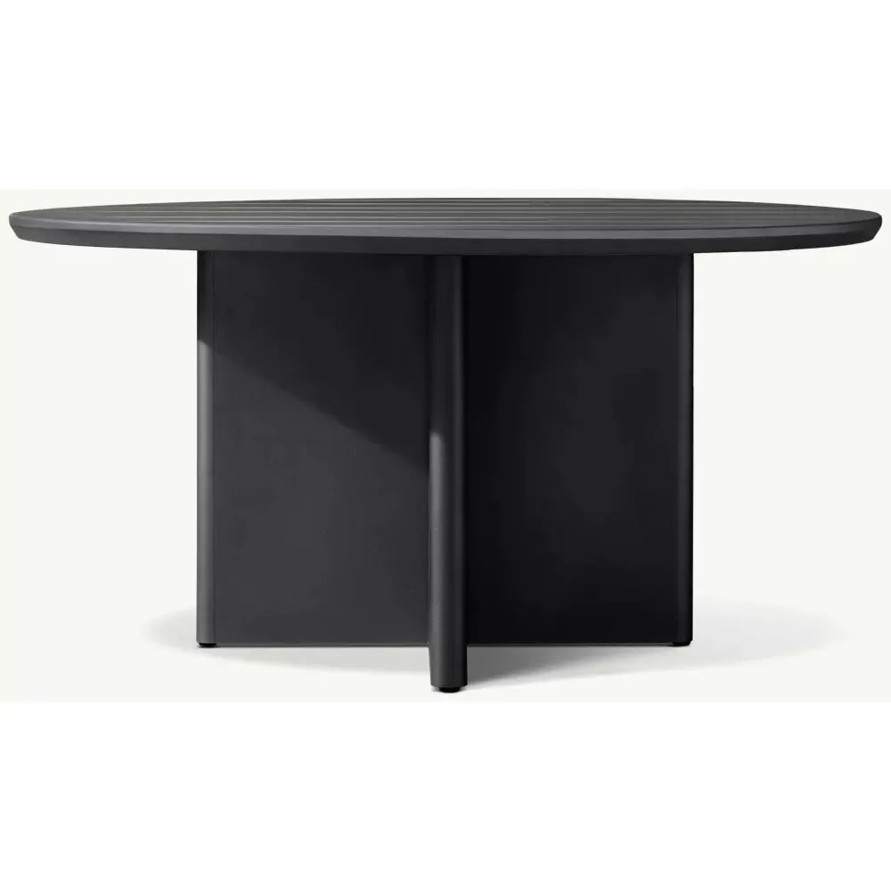 Balmain Aluminum Round Dining Table (3)