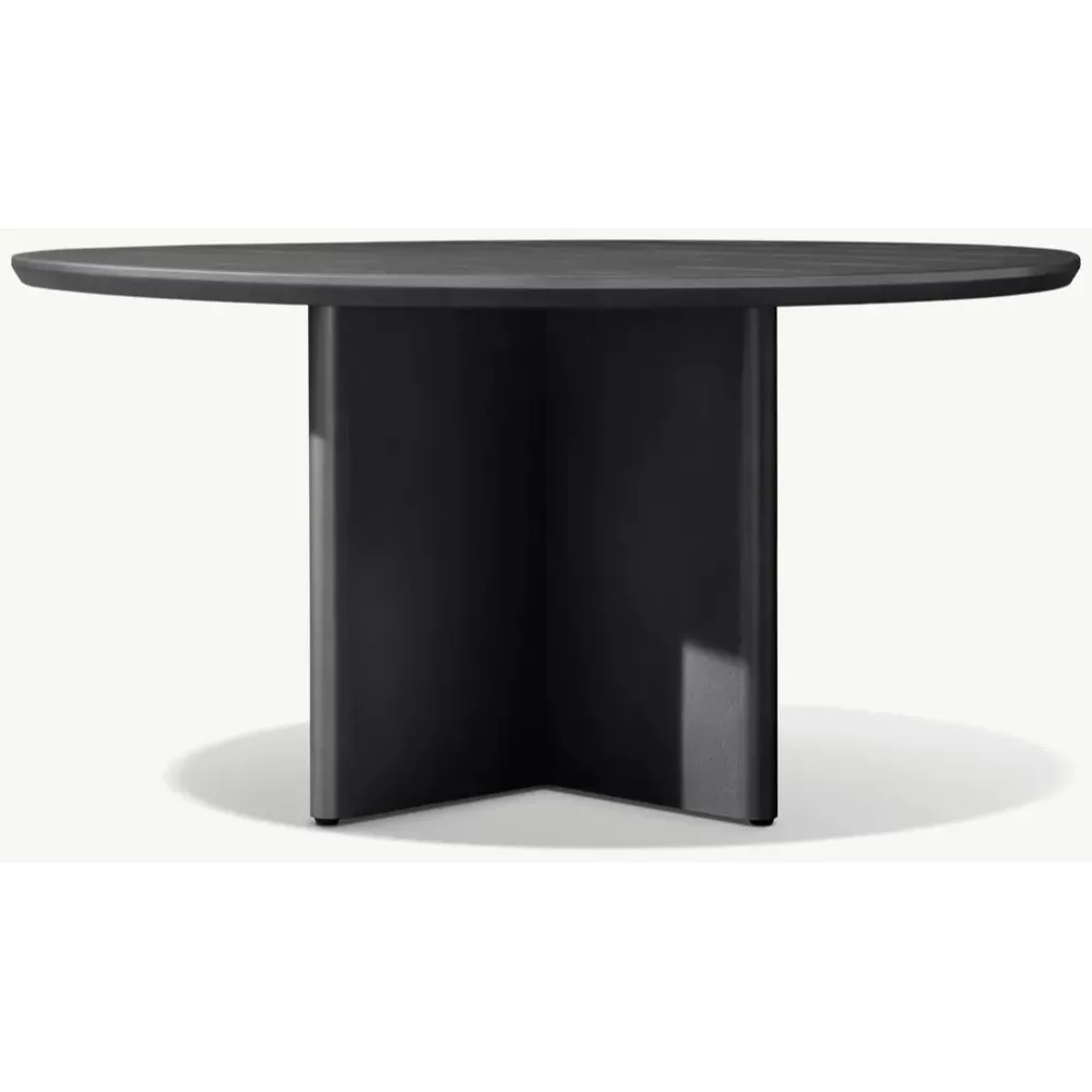 Balmain Aluminum Round Dining Table (4)