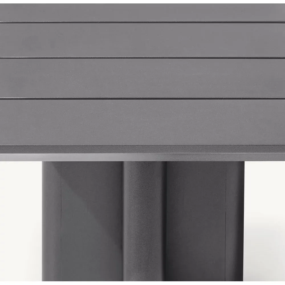 Balmain Aluminum Square Side Table (2)