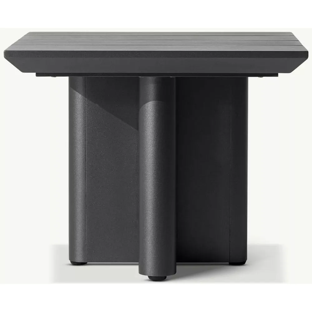 Balmain Aluminum Square Side Table (3)