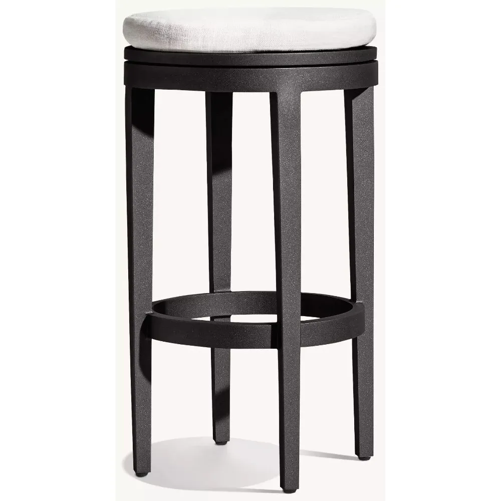 Balmain Aluminum Swivel Bar & Counter Stool (2)