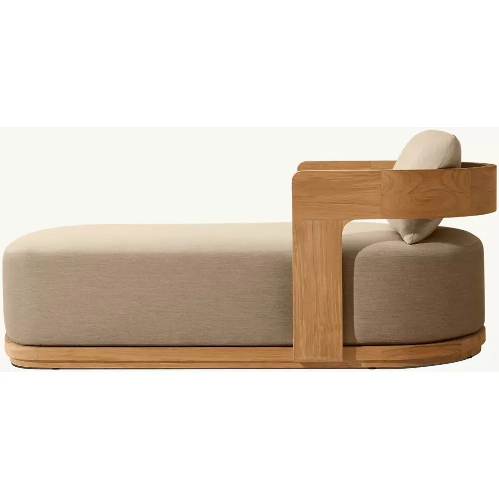 Bronte Teak Chaise (3)