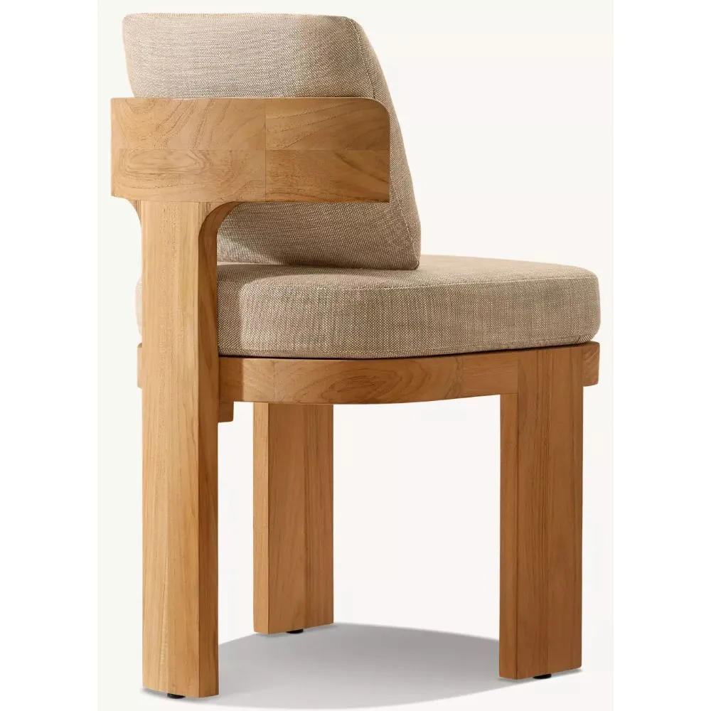 Bronte Teak Dining Side Chair (3)