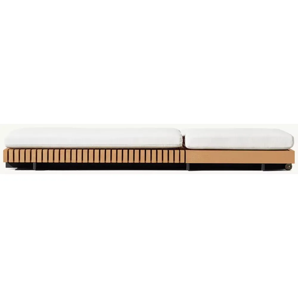 Caicos Teak Adjustable Chaise (2)