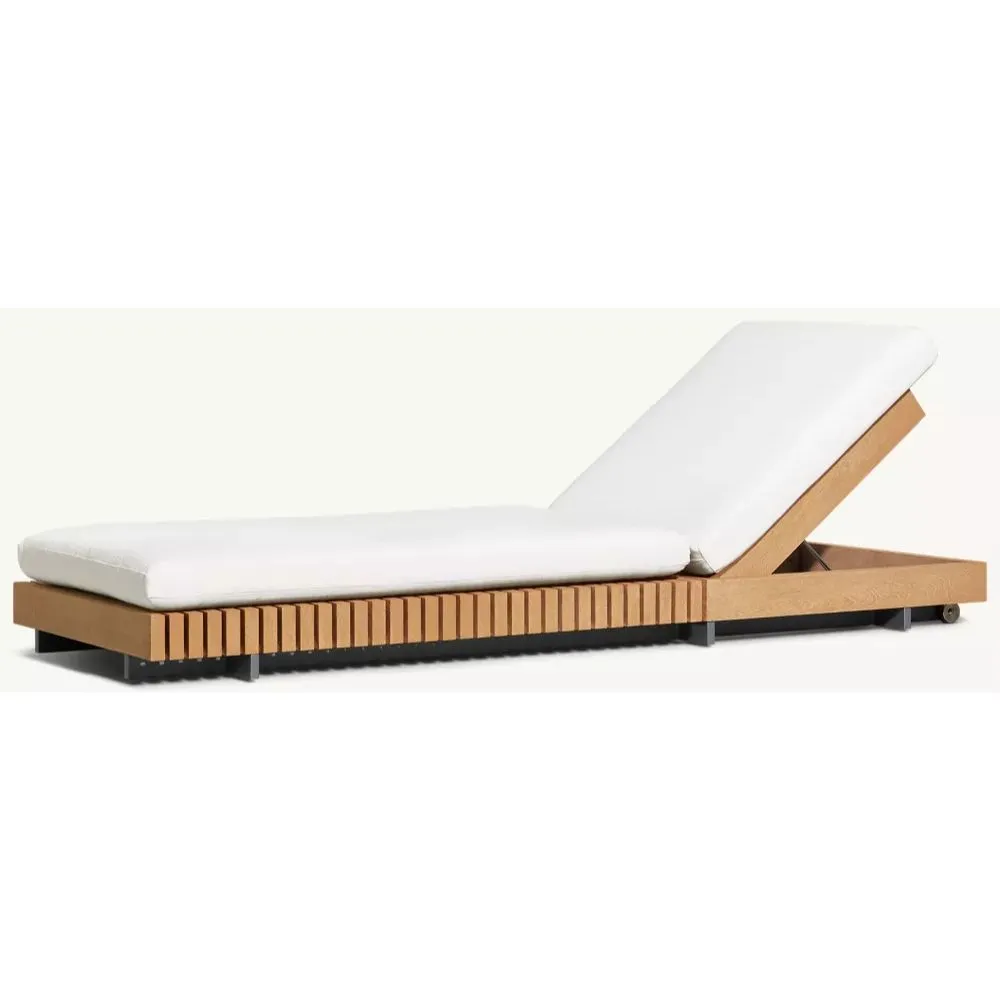 Caicos Teak Adjustable Chaise (4)