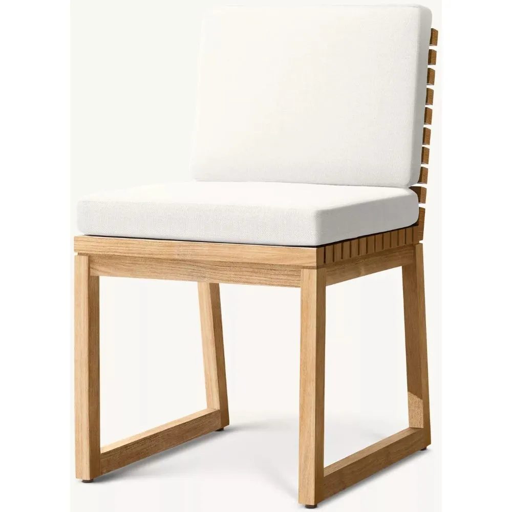 Caicos Teak Dining armless Chair (3)