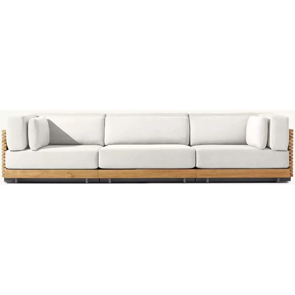 Caicos Teak Modular Sofa (3)