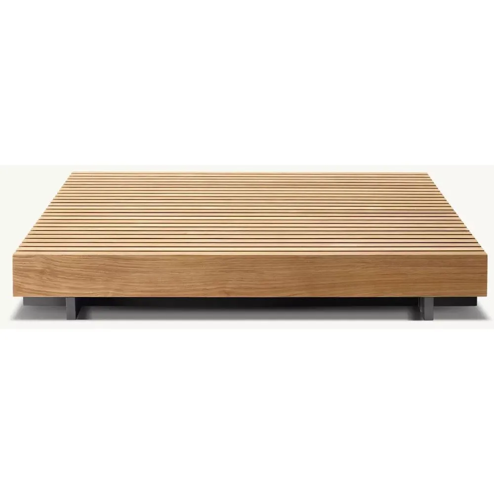 Caicos Teak Square Coffee Table (2)