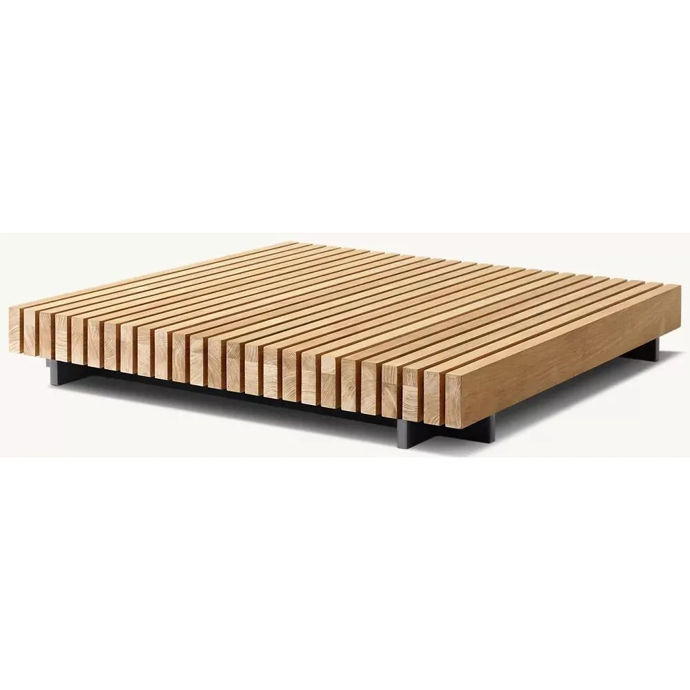 Caicos Teak Square Coffee Table (3)