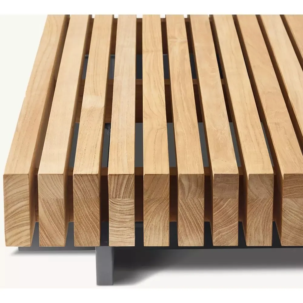 Caicos Teak Square Coffee Table (4)