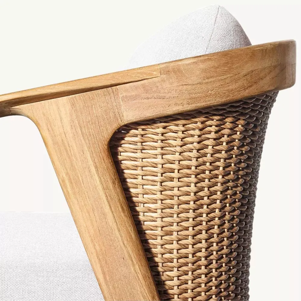Malta Teak Dining Armchair (2)
