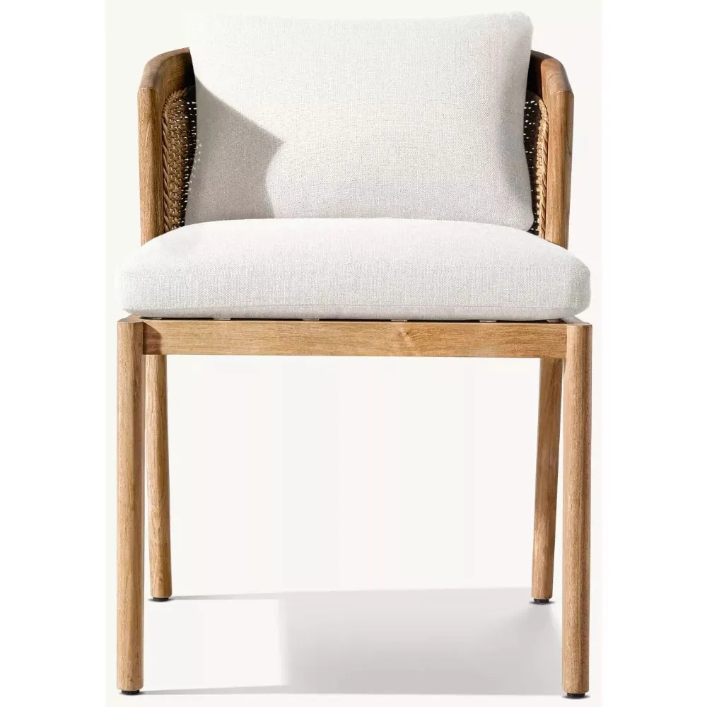 Malta Teak Dining armless Chair (4)