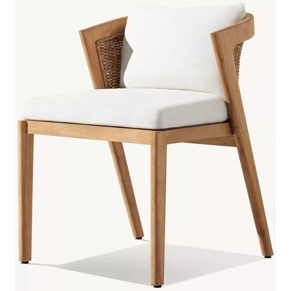 Malta Teak Dining armless Chair (6)