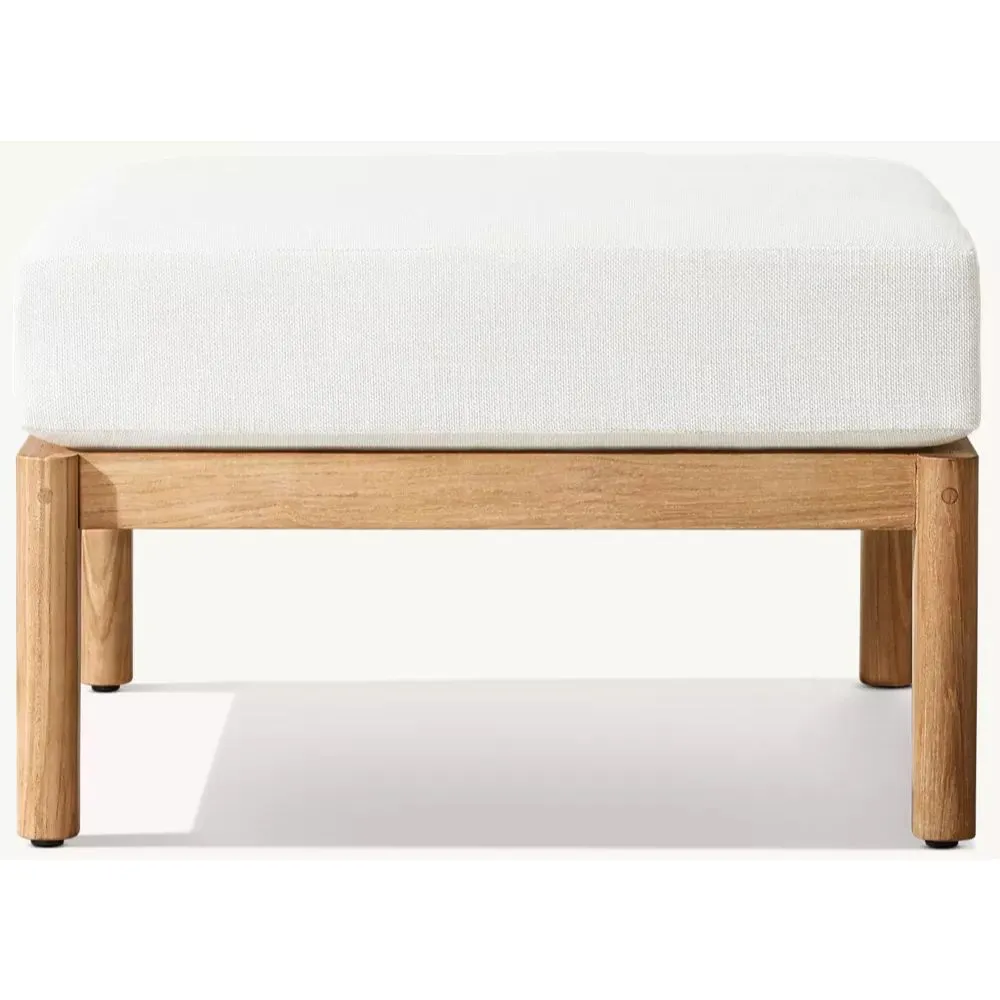 Malta Teak Ottoman
