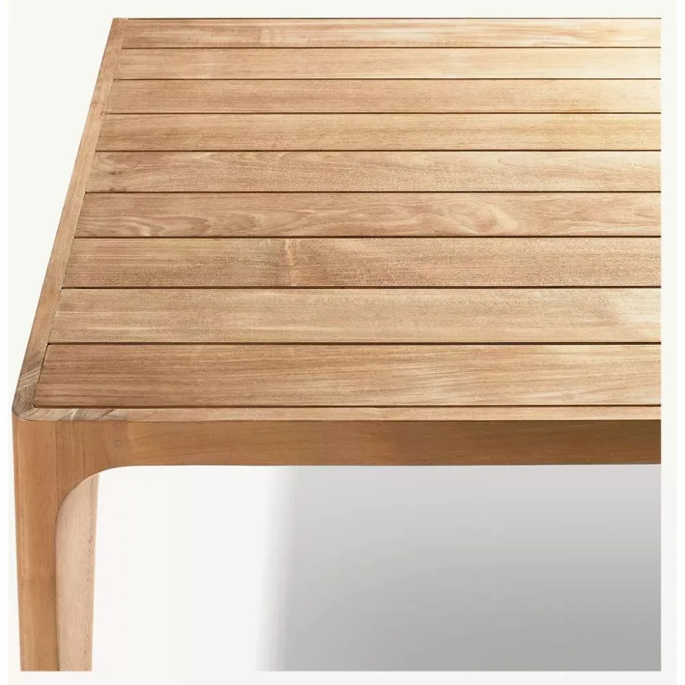 Malta Teak Rectangular Coffee Table (3)