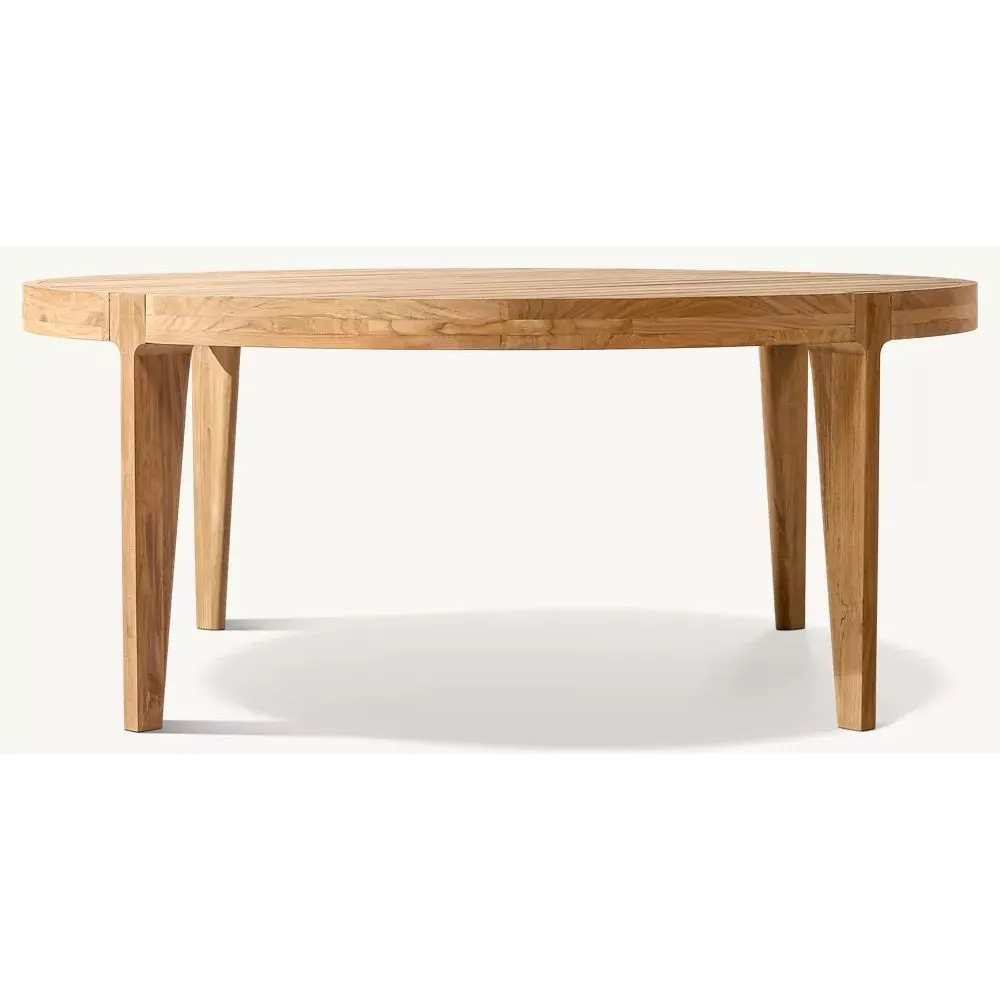 Malta Teak Round Dining Table (1)