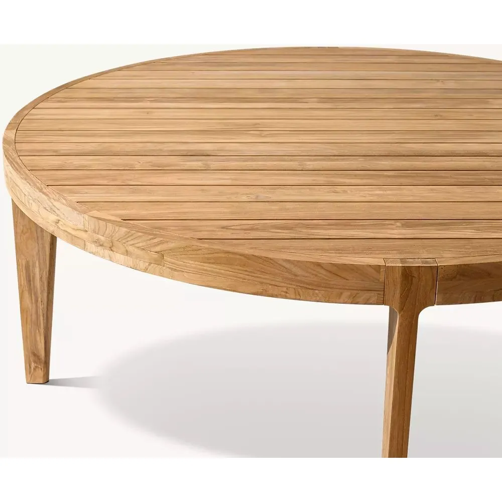 Malta Teak Round Dining Table (3)
