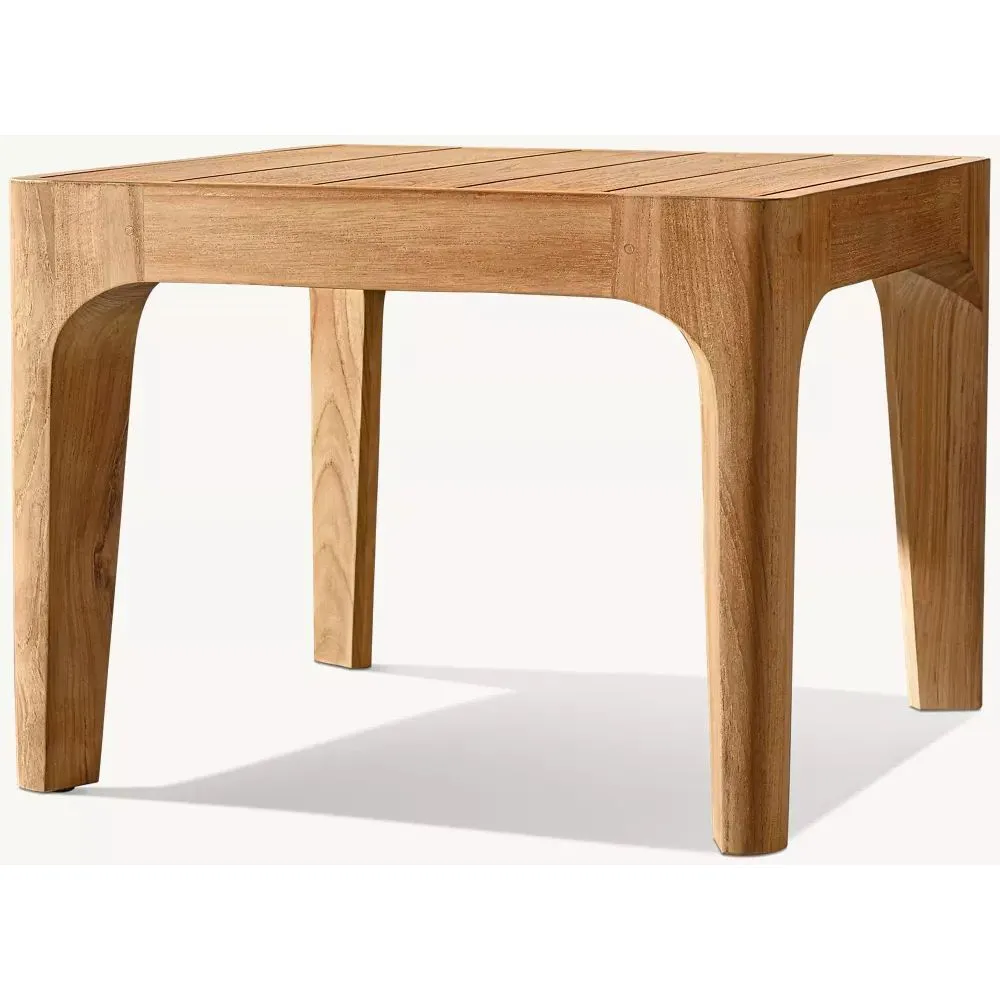 Malta Teak Square Side Table (2)
