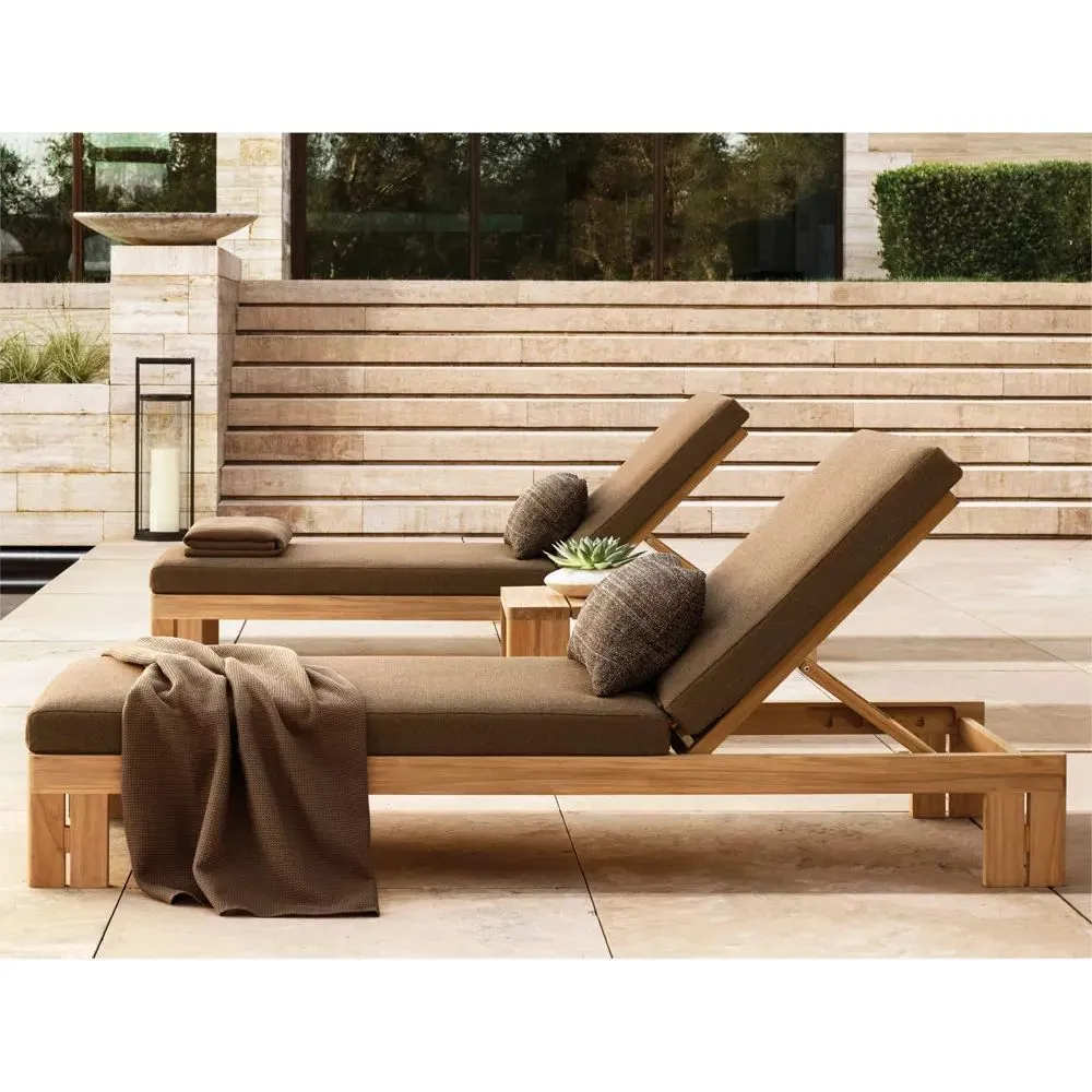 Matira Teak Adjustable Chaise (1)