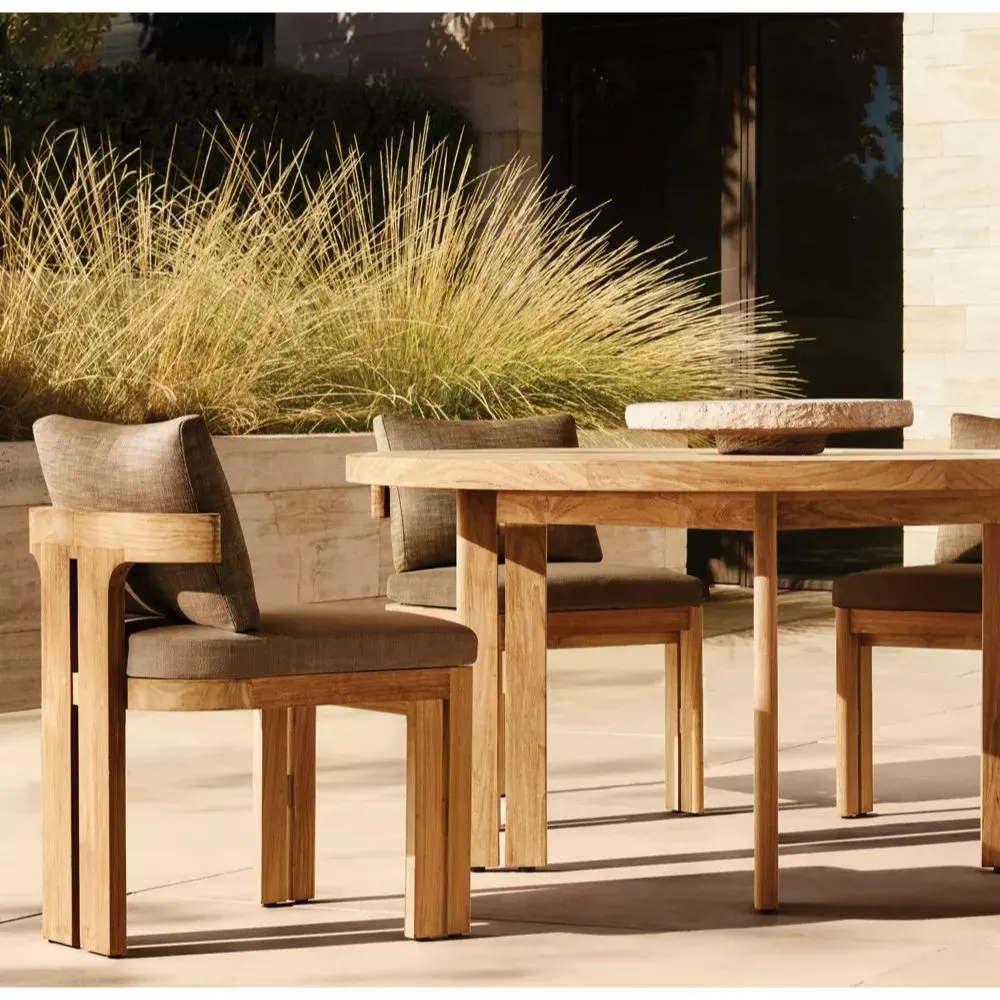 Matira Teak Armless Chair (1)