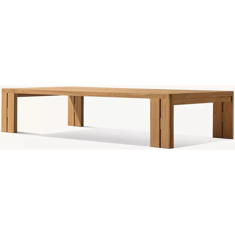Matira Teak Rectangular Coffee Table (4)