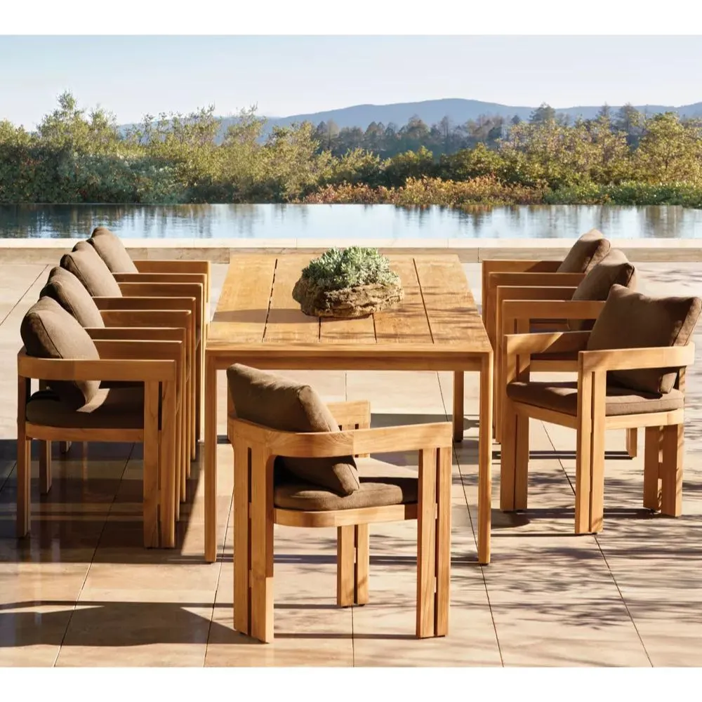 Matira Teak Rectangular Dining Table (1)
