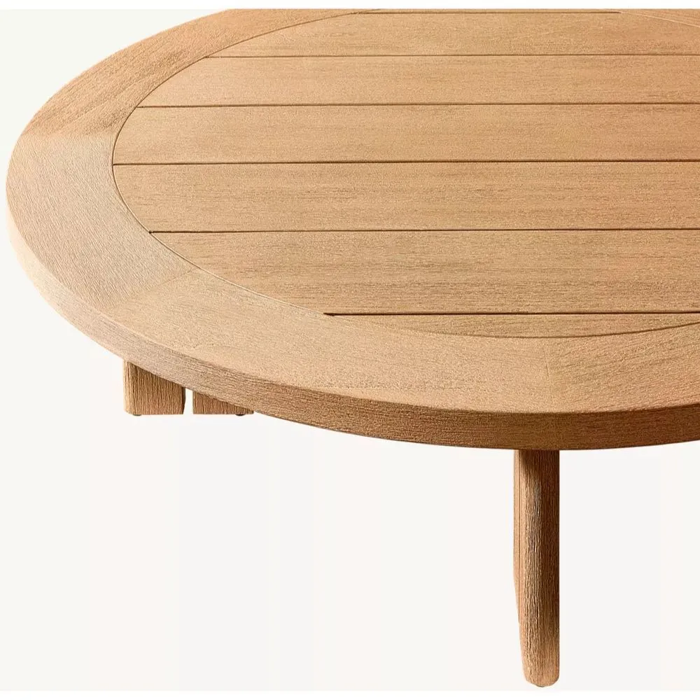 Matira Teak Round Coffee Table (2)
