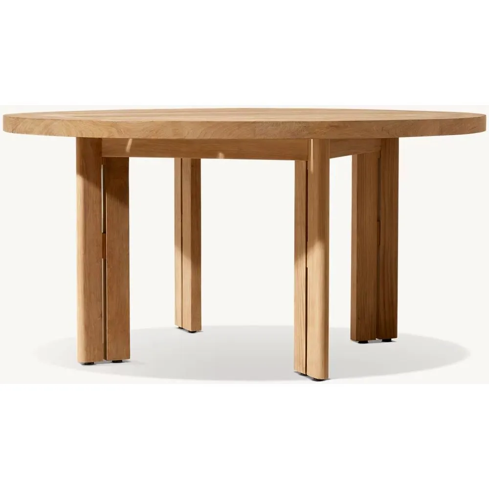 Matira Teak Round Dining Table (3)