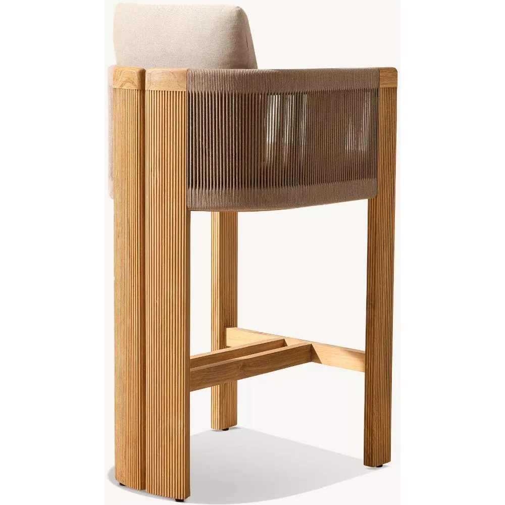 Striata Teak Bar & Counter Stool (3)