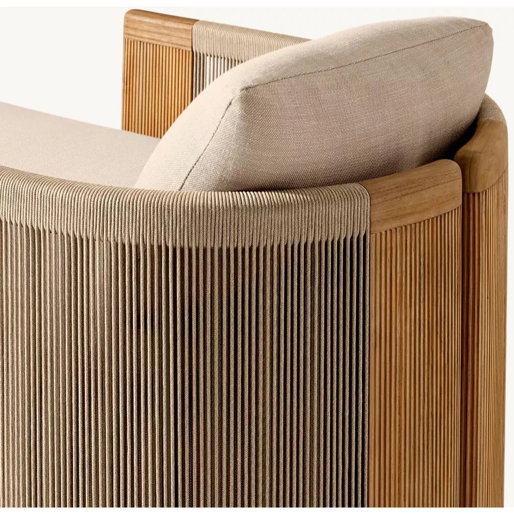 Striata Teak Chaise (2)