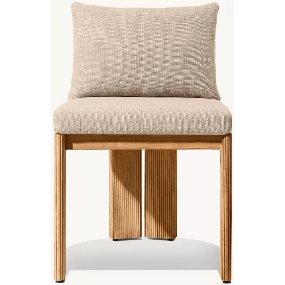 Striata Teak Dining Side Chair (2)