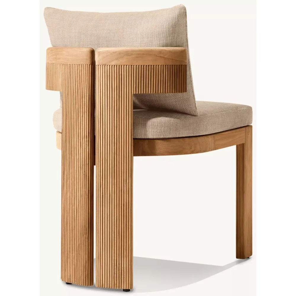 Striata Teak Dining Side Chair (3)