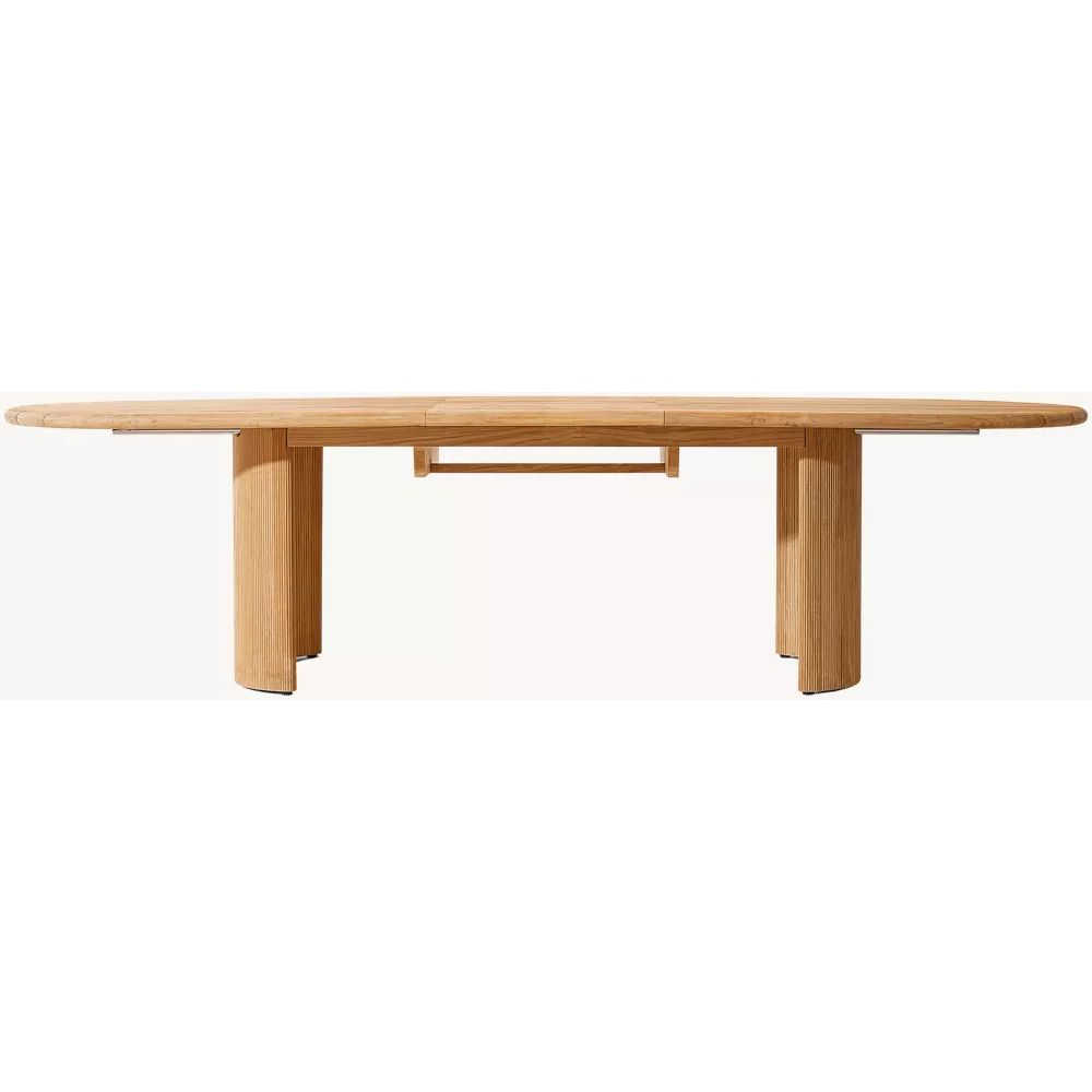 Striata Teak Extension Dining Table (4)