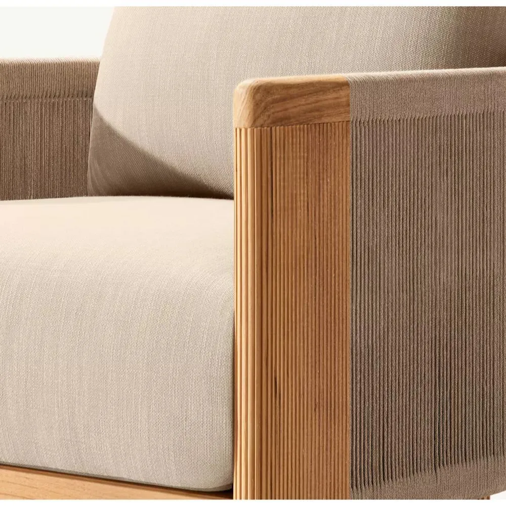 Striata Teak Lounge Chair (6)