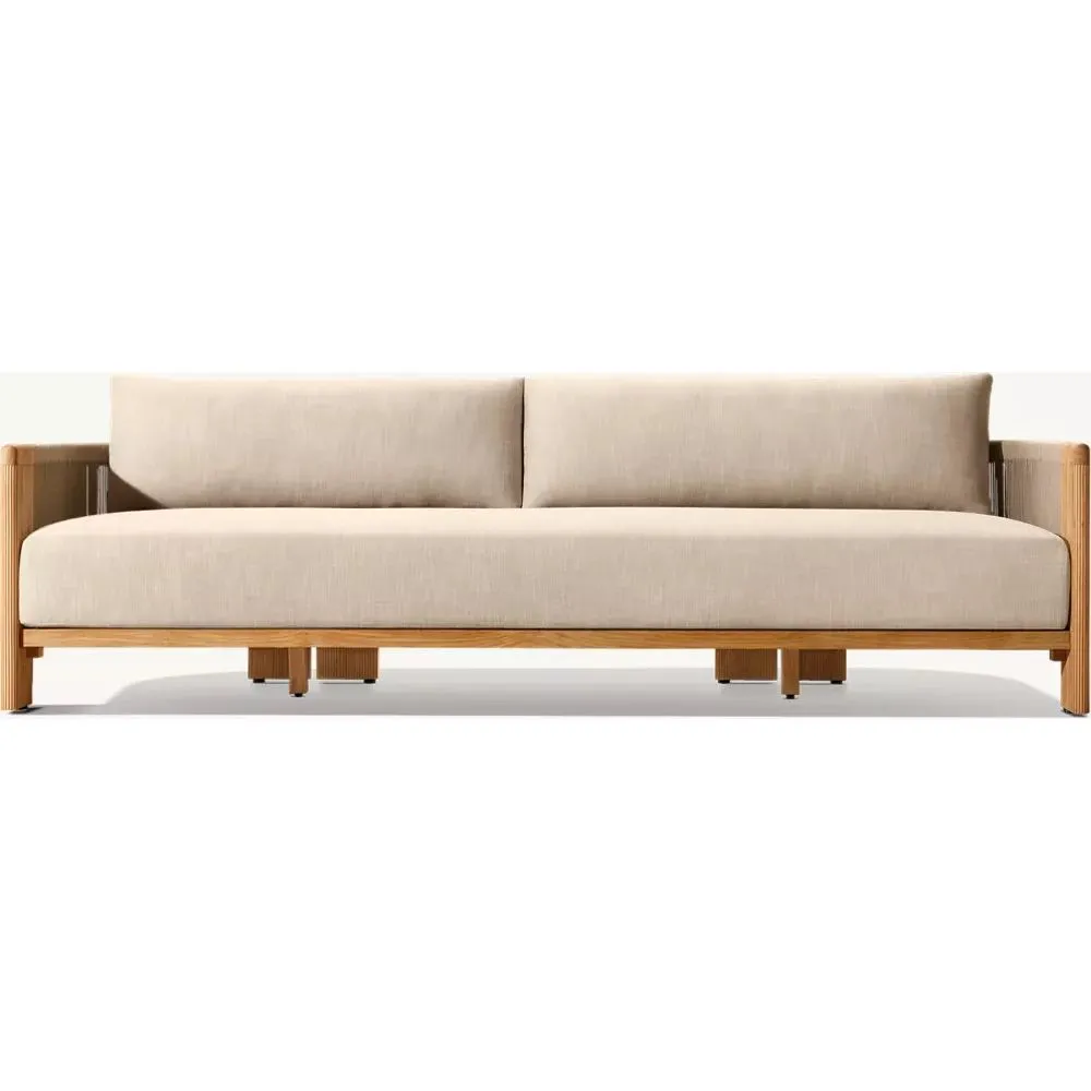 Striata Teak Sofa (2)