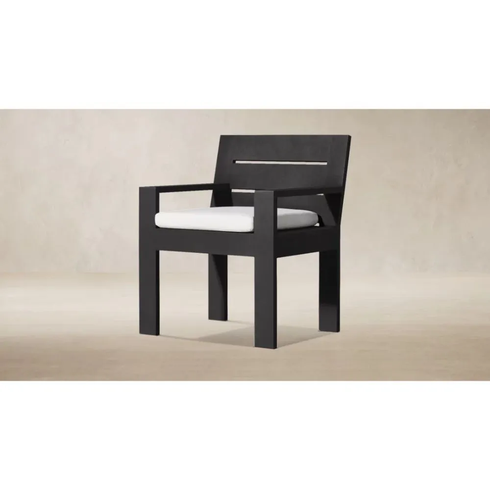 Marbella Aluminum Dining Armchair (3)