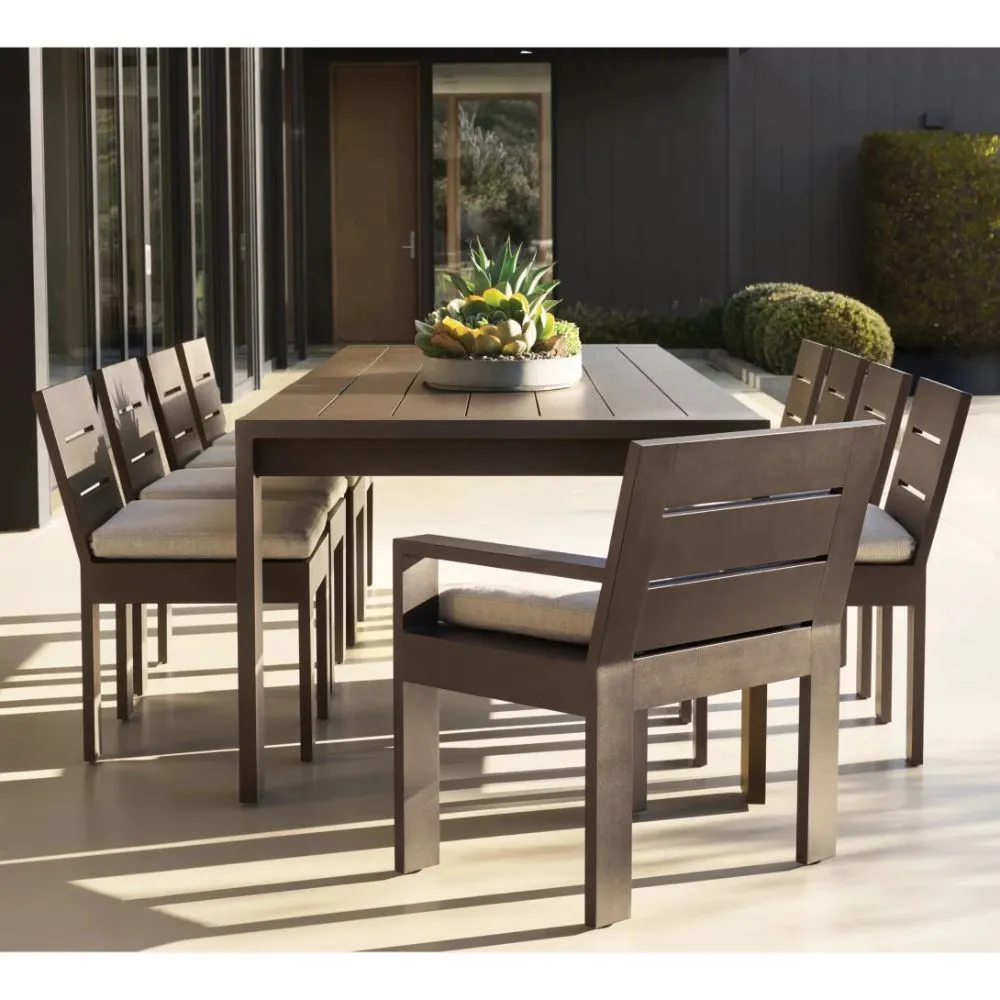 Marbella Aluminum Dining Armchair (4)